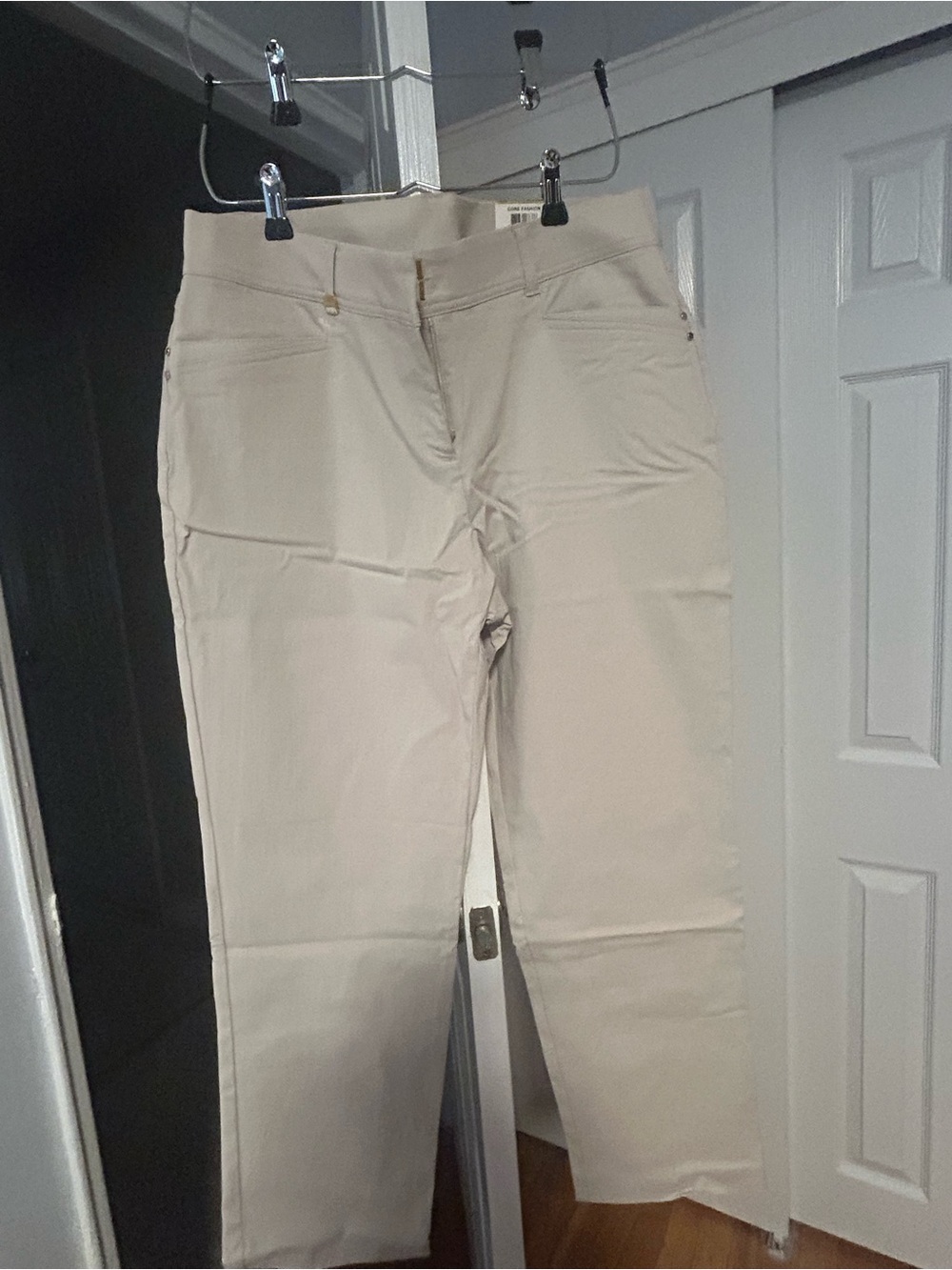 JM Collection Curvy fit Straight Leg Pants in 14P Comfort waistband tummy contro